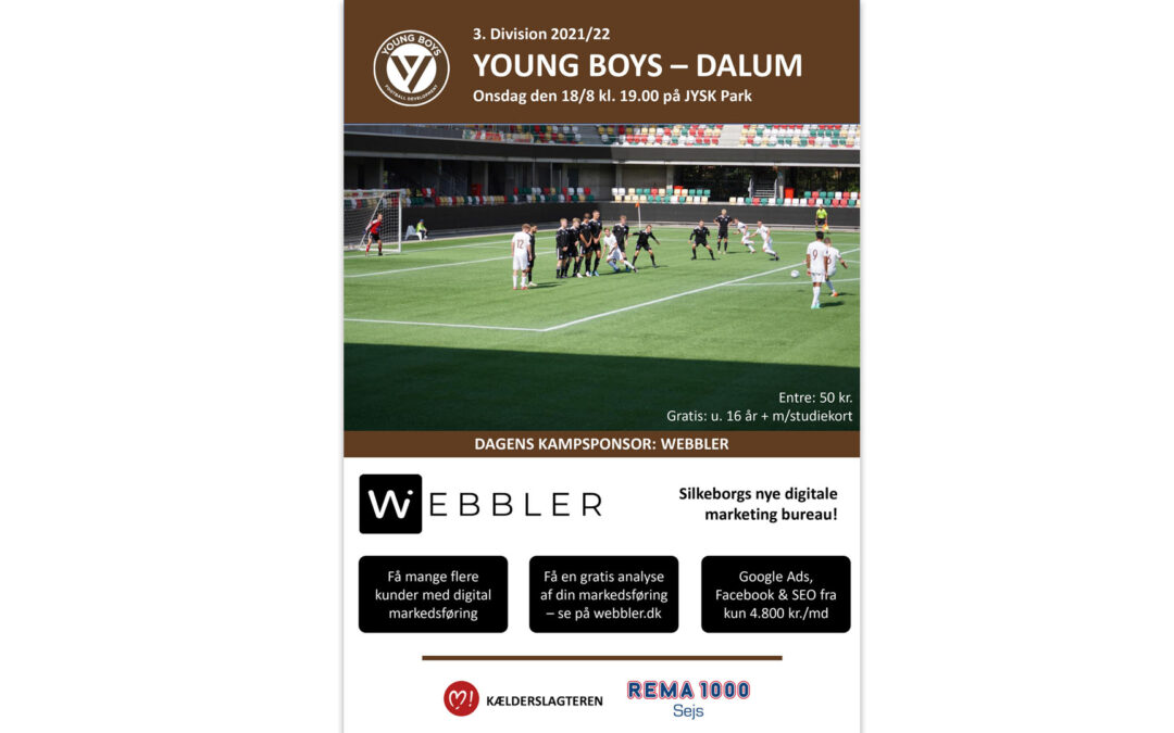 Kampprogram: Young Boys FD – Dalum IF