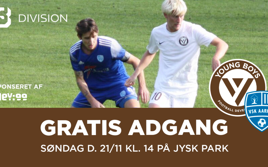 Gratis adgang til årets sidste hjemmekamp
