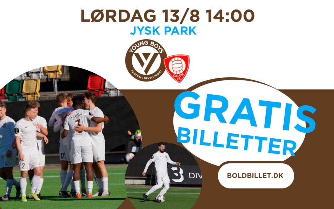 Se Young Boys gratis på Jysk Park på lørdag