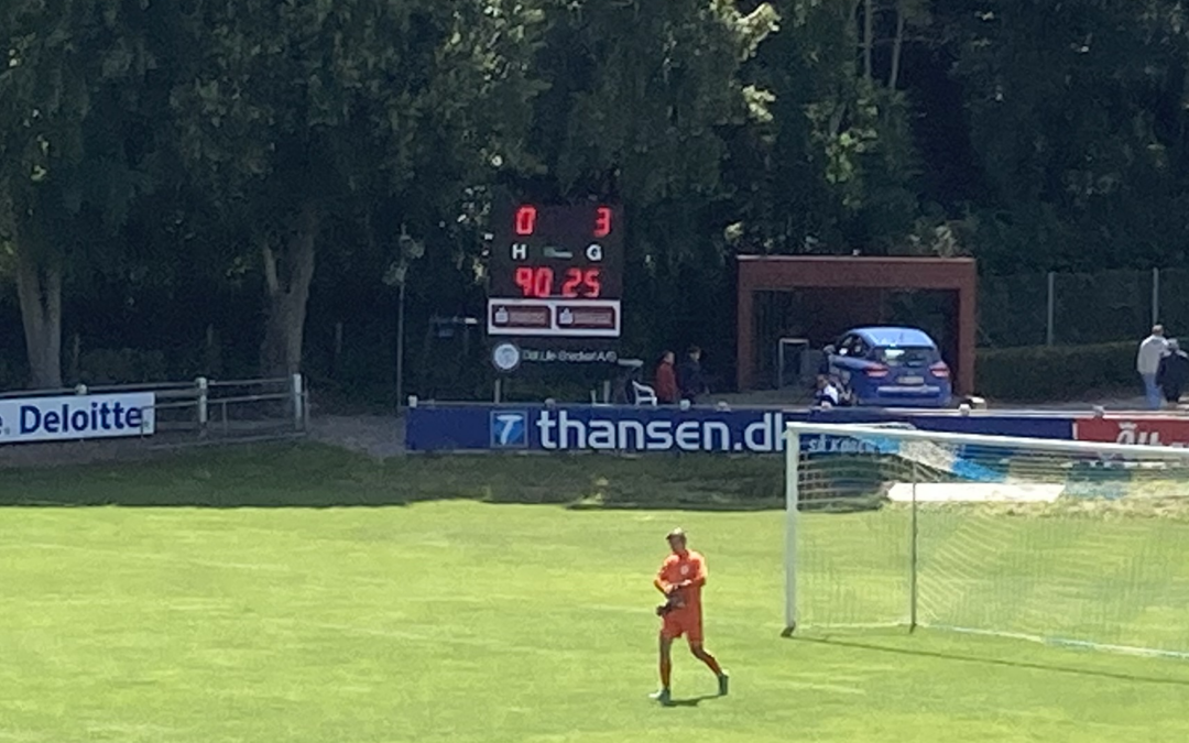 Flot sejr i første træningskamp